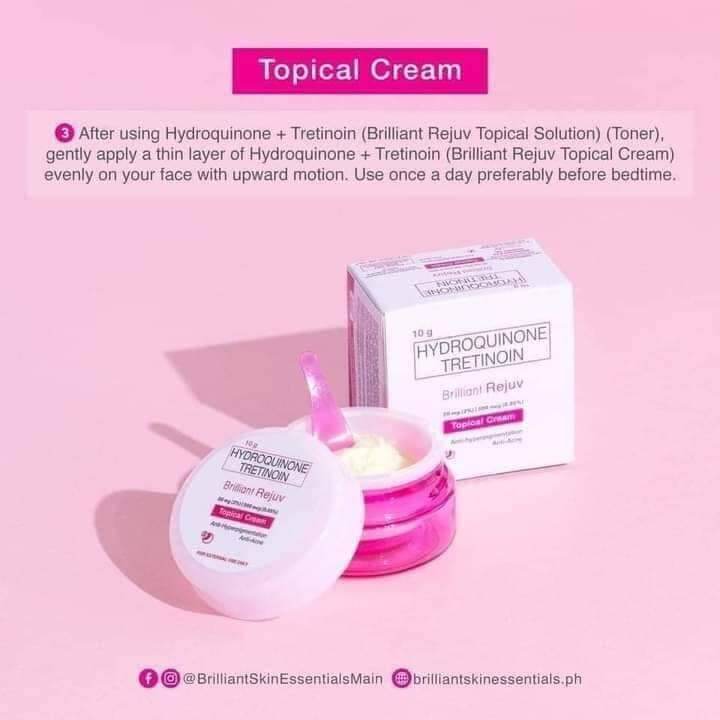 NEW BRILLIANT REJUVENATING SET With Hydroquinone Tretinoin | Lazada PH