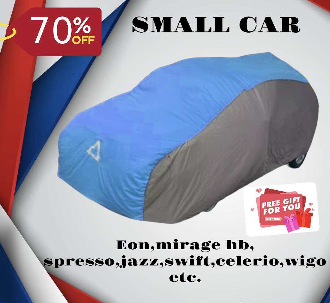 CAR COVER FOR EON,WIGO,HONDA JAZZ,SWIFT,MIRAGE HB,CELERIO,SUN AND DUST
