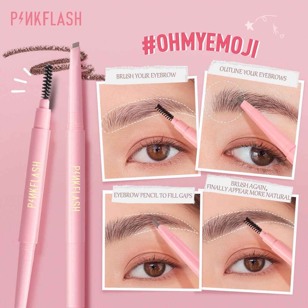 NYL OhMyEmoji Automatic Eyebrow Pencil - Waterproof & Smudge-Proof