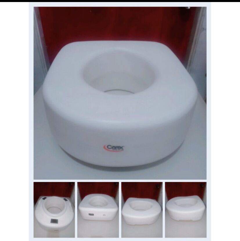Raised Toilet Seat without Handles Lazada PH