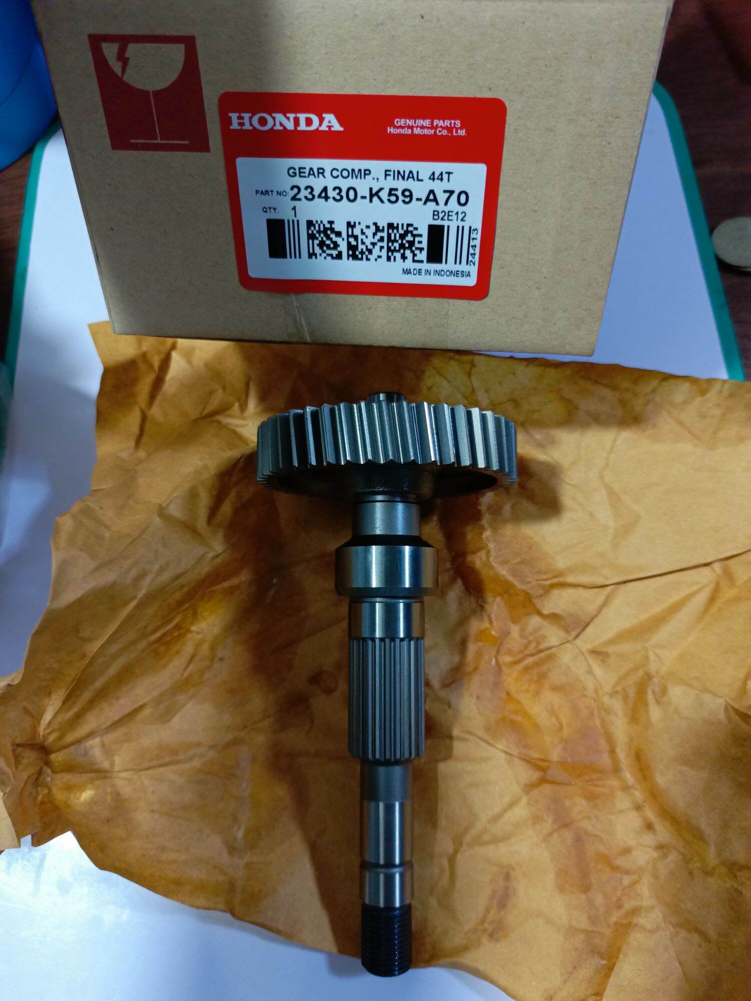 honda genuine click 125 i final comp gear assy (44T) | Lazada PH