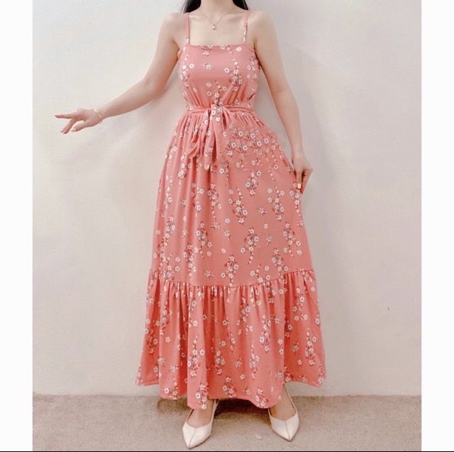 Miamasvin] Floral Print Elastic Waist Dress, Latest Korean Fashion, K-pop  Styles, Fashion Blog