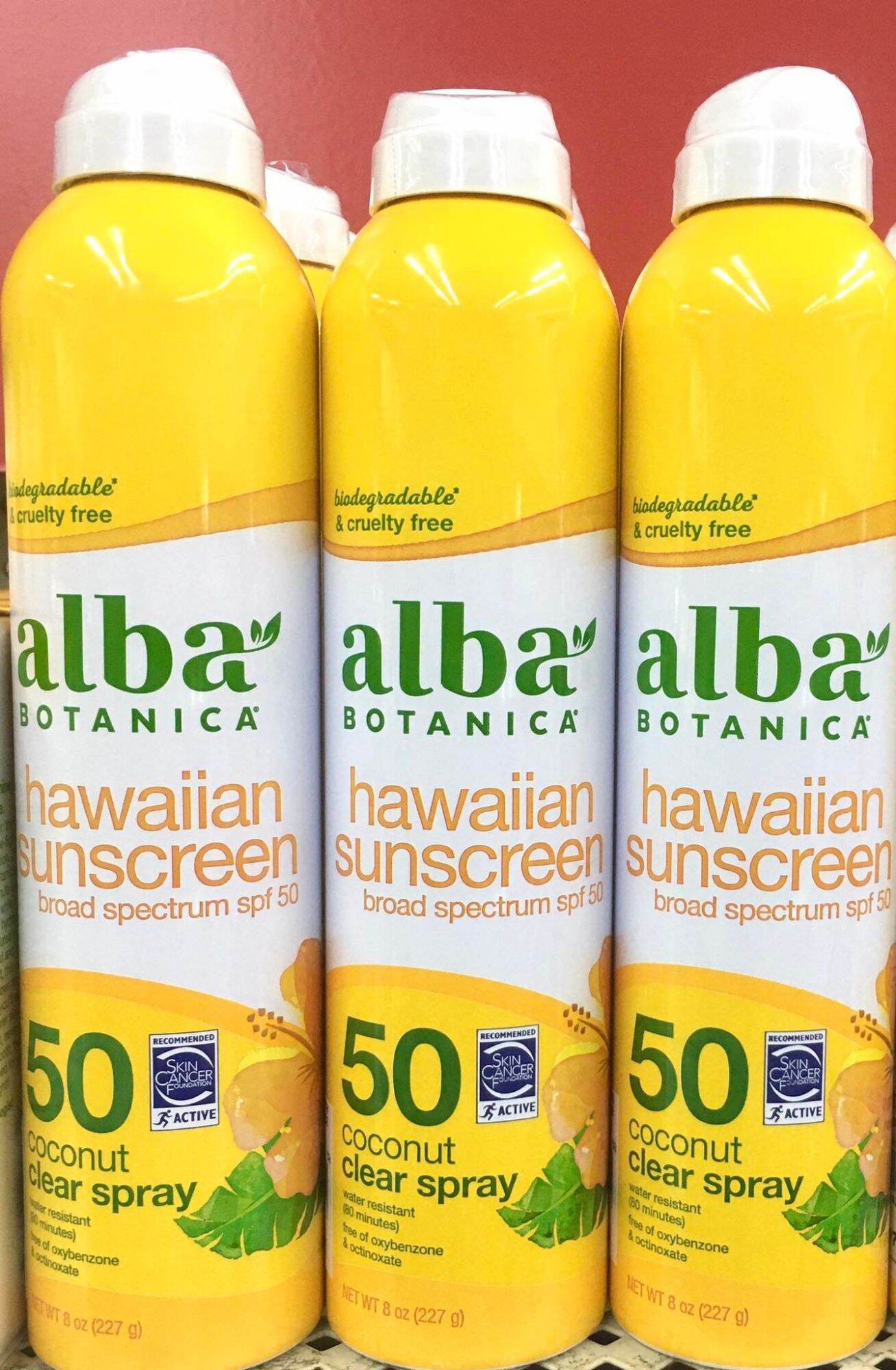 ALBA BOTANICA HAWAIIAN SUNSCREEN SPF 50 SPRAY 8oz. Lazada PH