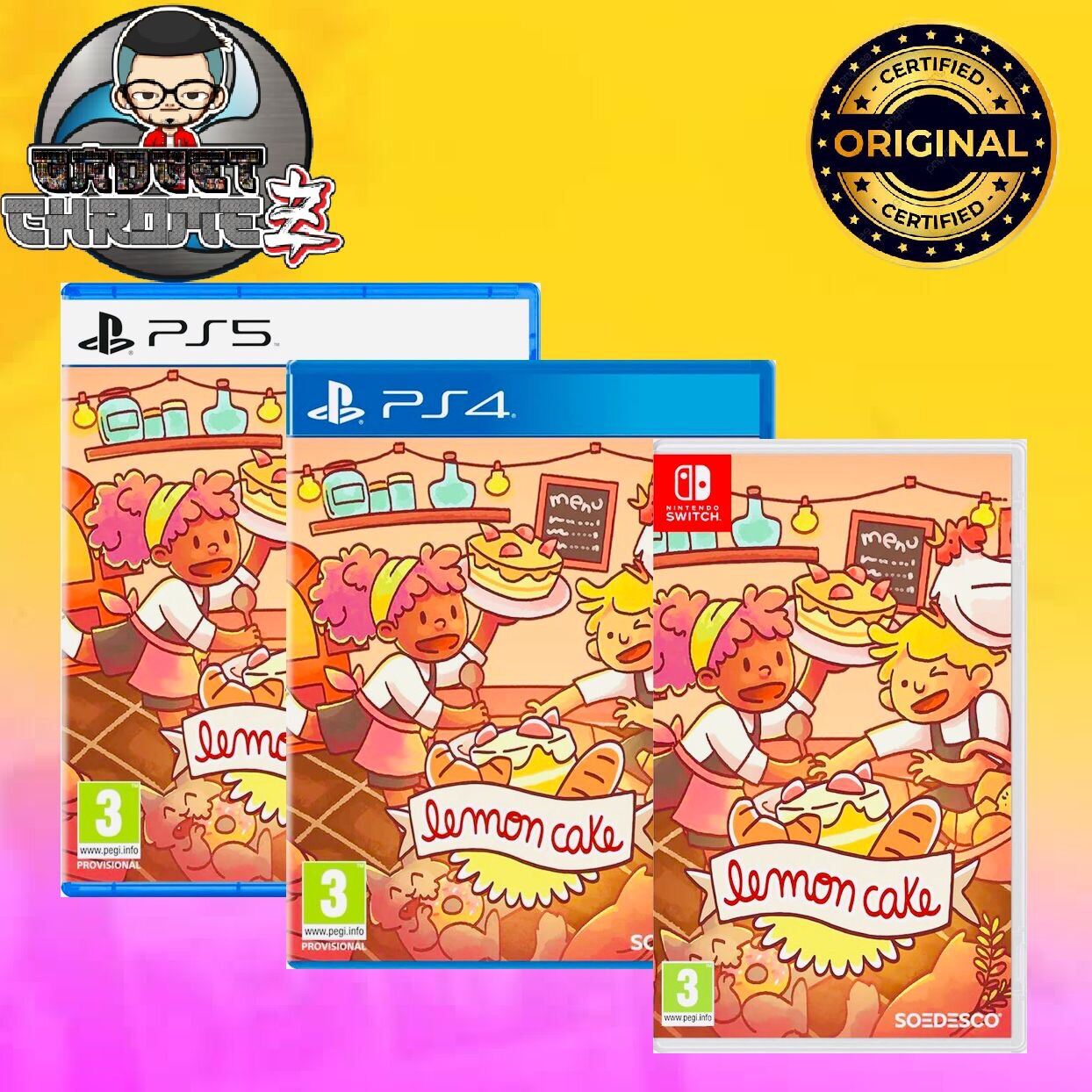 Lemon Cake | PS5 / PS4 / Nintendo Switch Game | BRANDNEW | Lazada PH