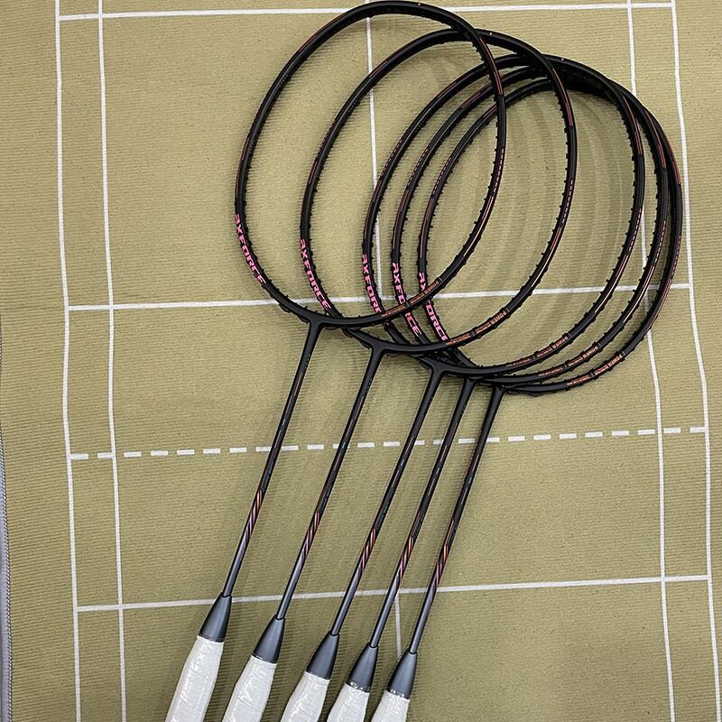 Attack Type Badminton Racket No Label Thunder 80 Inner Bubble High Pound 30 Pounds Super Light 4UG6 Carbon Fiber Sports Fitness Presyo 3,328 Piso*Libreng Shipping