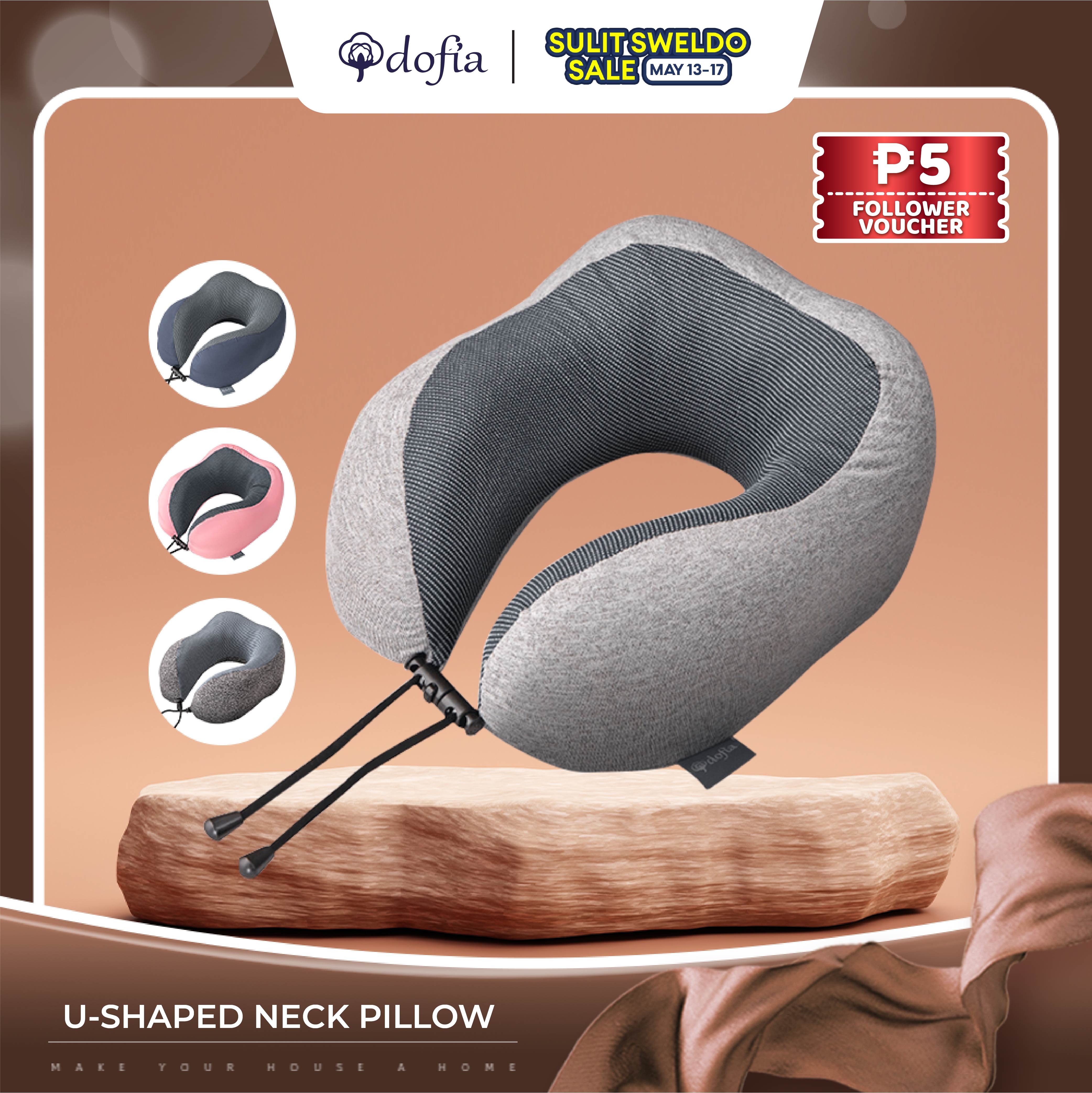 Dofia U-shaped Memory Travel Pillow
