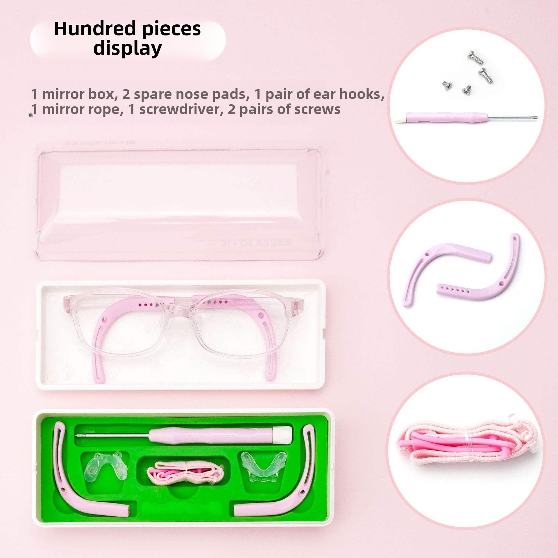 Tomato 6127 Adjustable Children's Eyeglass Frame with Extendable Temple ...