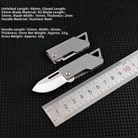 BackFire | Outdoor D2 Steel Mini Portable Pocket Knife