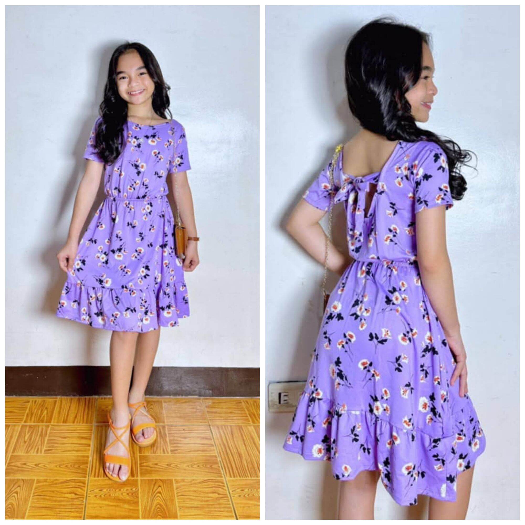 Olivia kids dress (5-8years old) one size. 