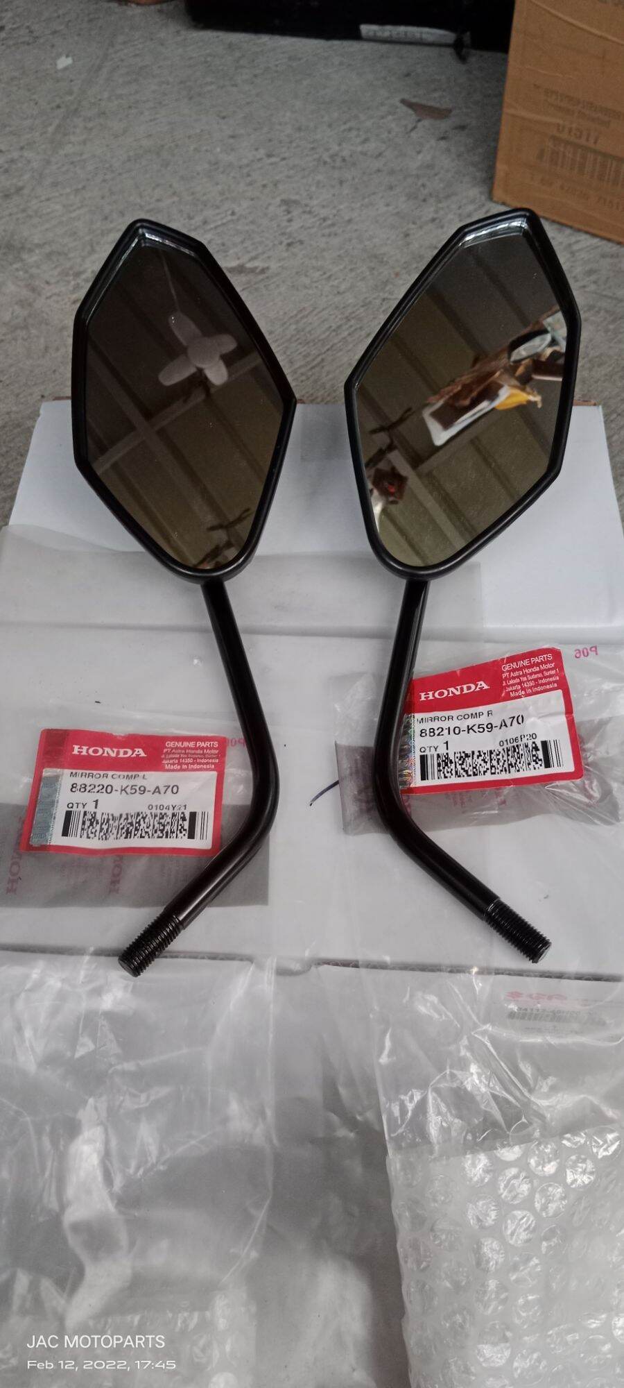 HONDA CLICK V2 SIDEMIRROR LEFT/RIGHT | Lazada PH