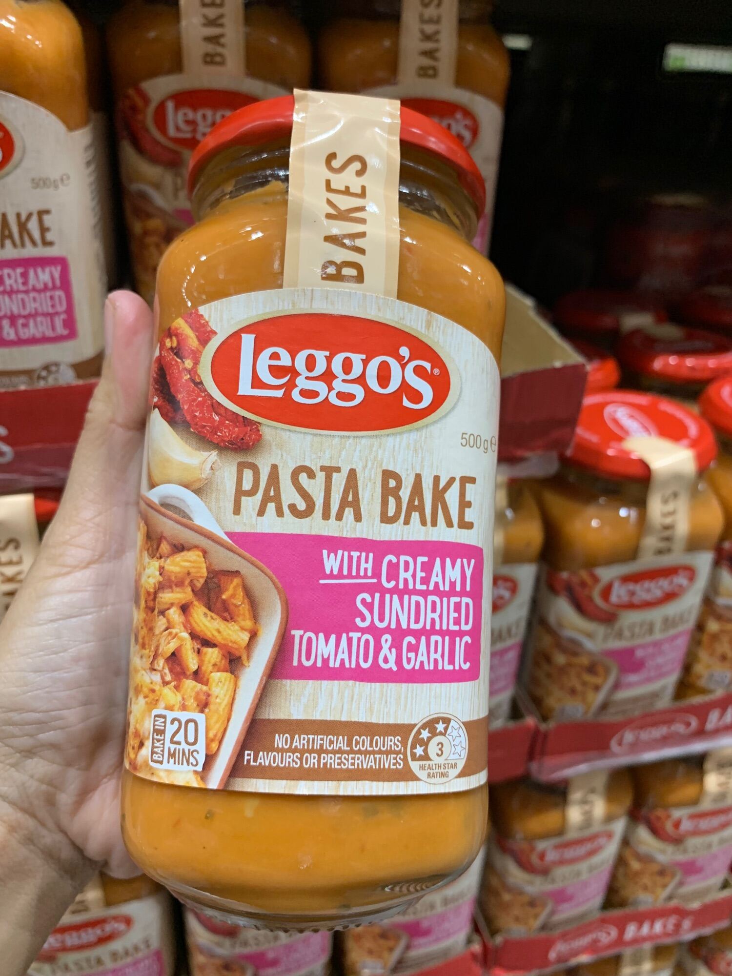 Leggos Pasta Bake Sundried Tomato & Garlic 500g Lazada PH