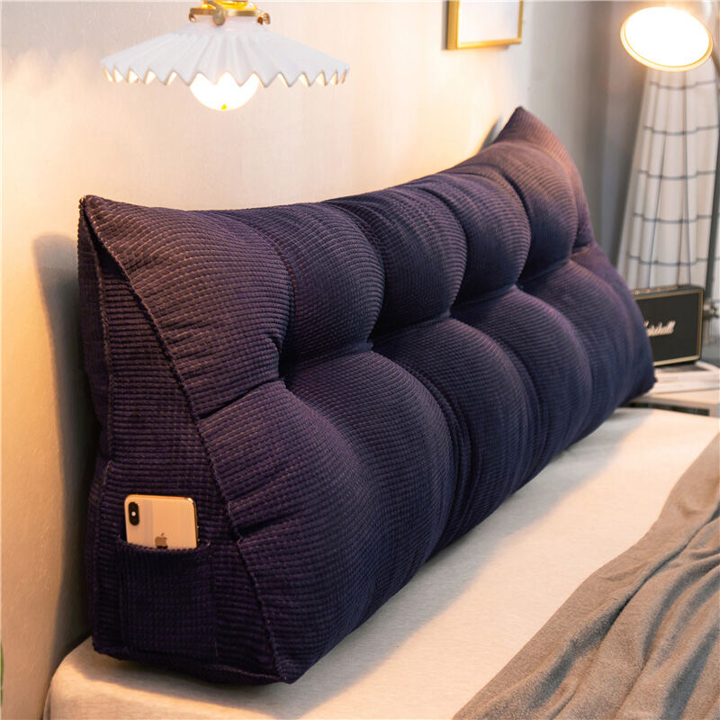 Waist Protection Headboard Cushion Triangle Bed Pillow Upholster Sofa
