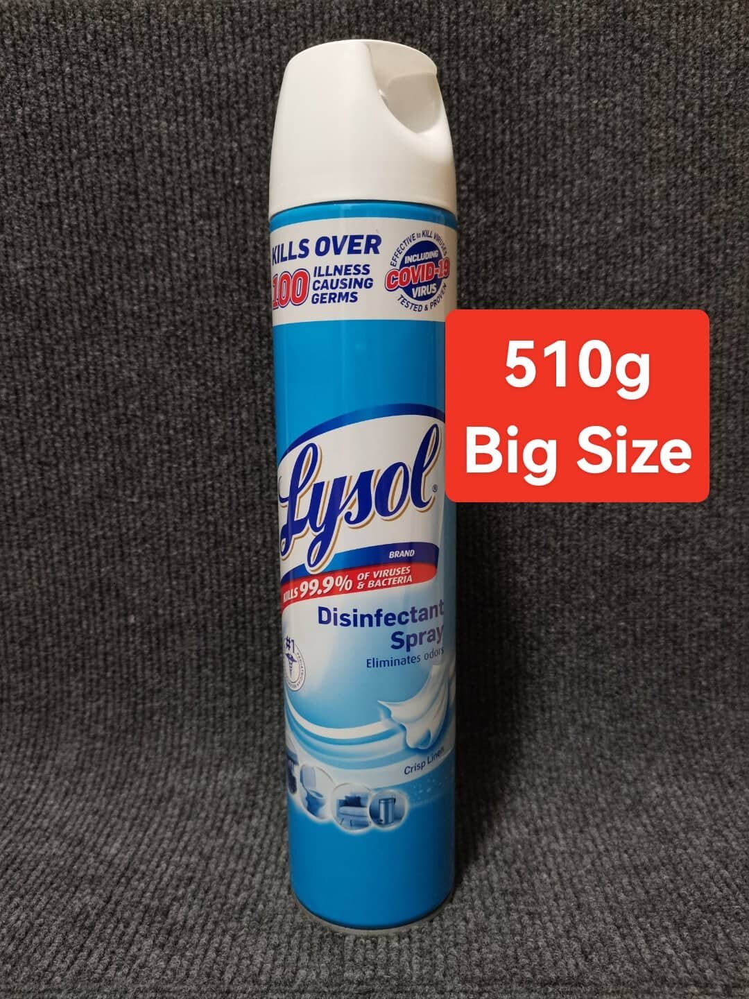 Lysol Disinfectant Spray 510g Crisp Linen Lazada Ph 7261