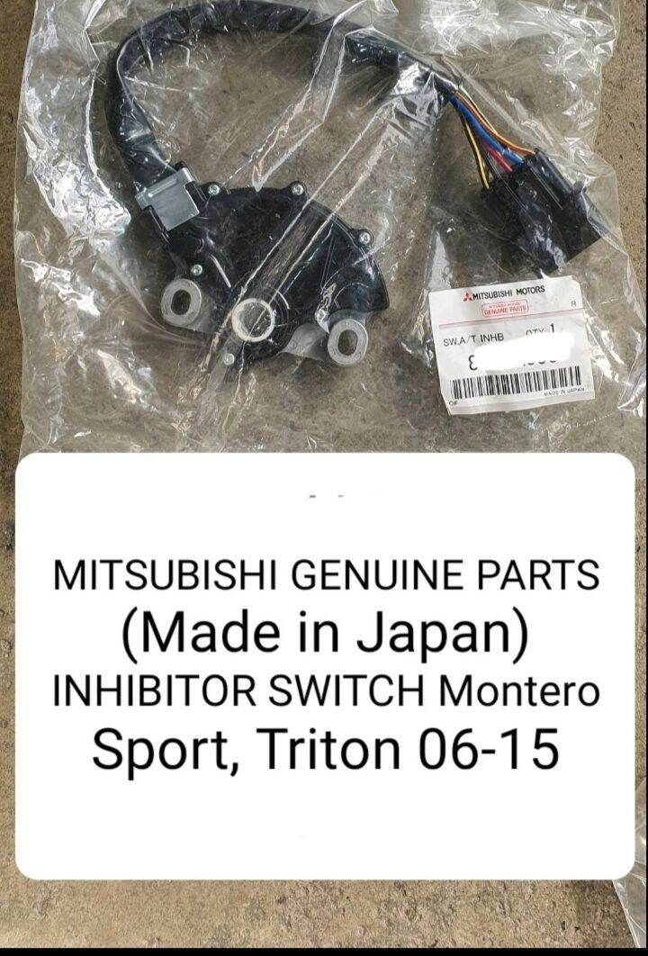 INHIBITOR SWITCH MONTERO SPORT, TRITON (0615) MITS GENUINE PARTS