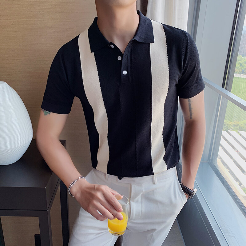 Korean style polo clearance shirt