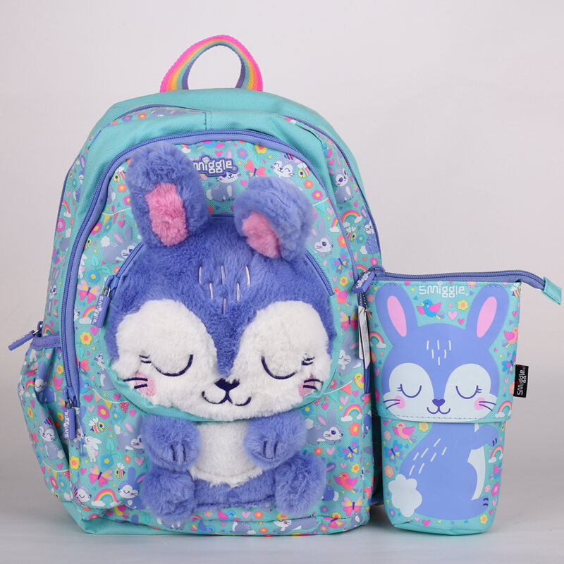 Australian Smiggle Elementary School Student Purple Rabbit Shape