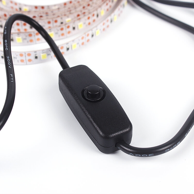 USB LED Strip Lights 2835 DC5V With Switch Flexible Lamp Tape Ribbon TV Desktop Computer Screen Background Lighting Home Decor. 