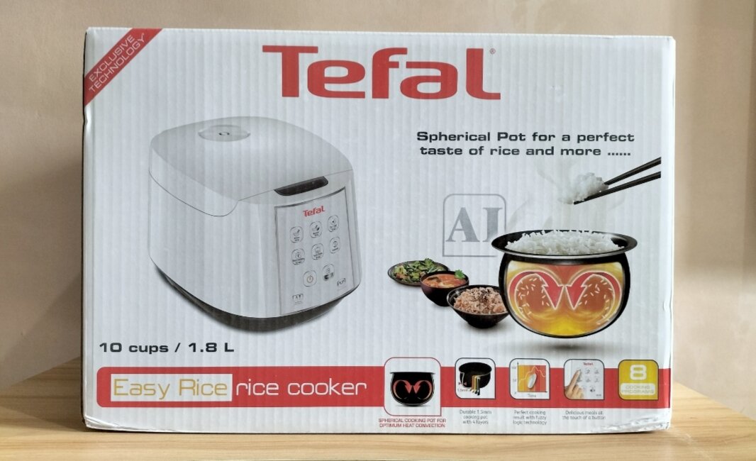 (100 Authentic) Tefal RK7321 Easy Rice Spherical Pot Rice Cooker 1.8L