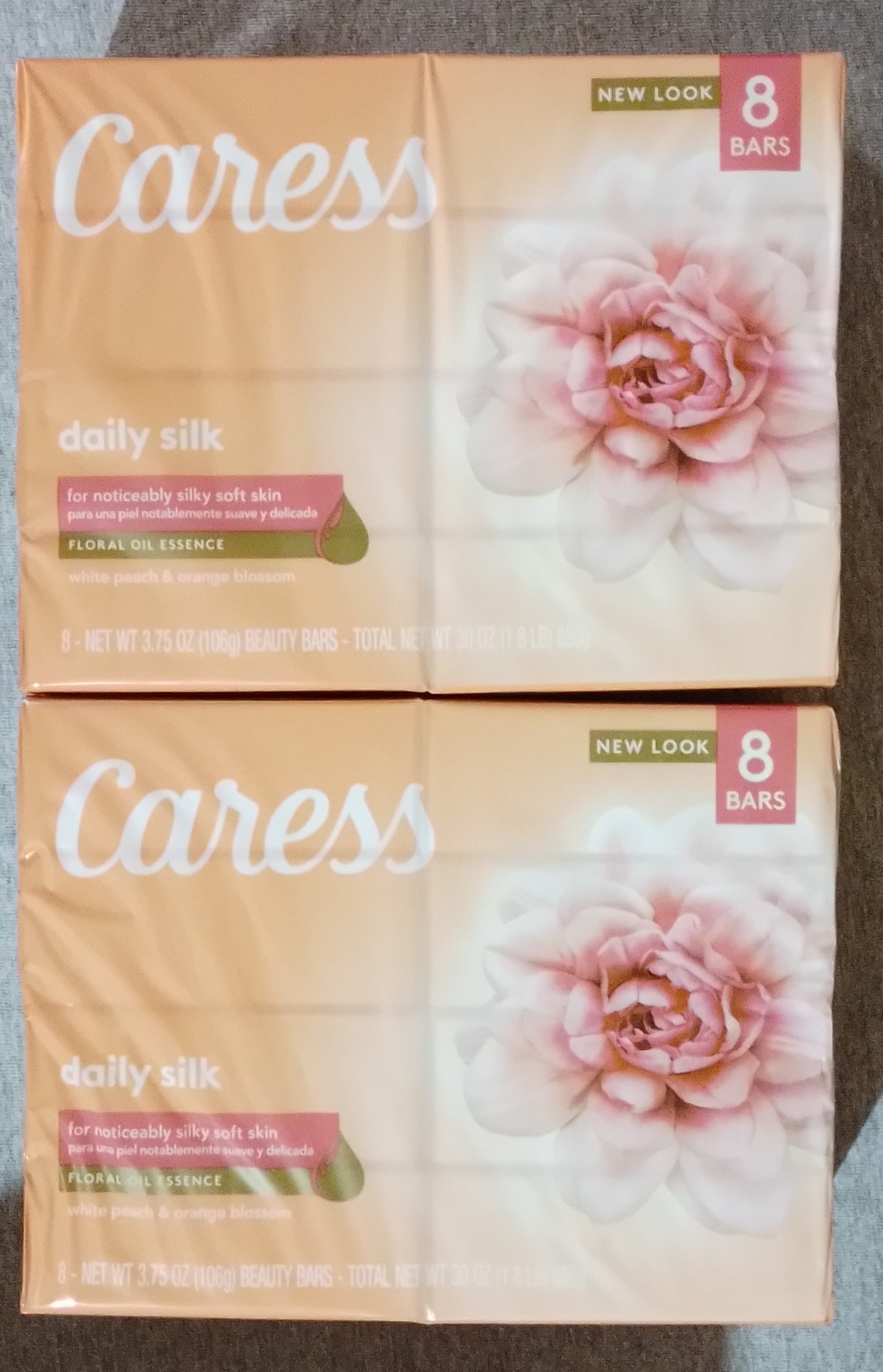 Caress Silkening Beauty Bar Daily Silk 3.75 Ounce (16 Count