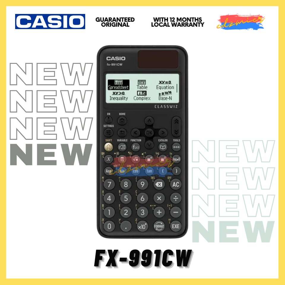 Poisson Probability Distribution (PDF) & List on Casio Classwiz fx-991EX fx-570EX  