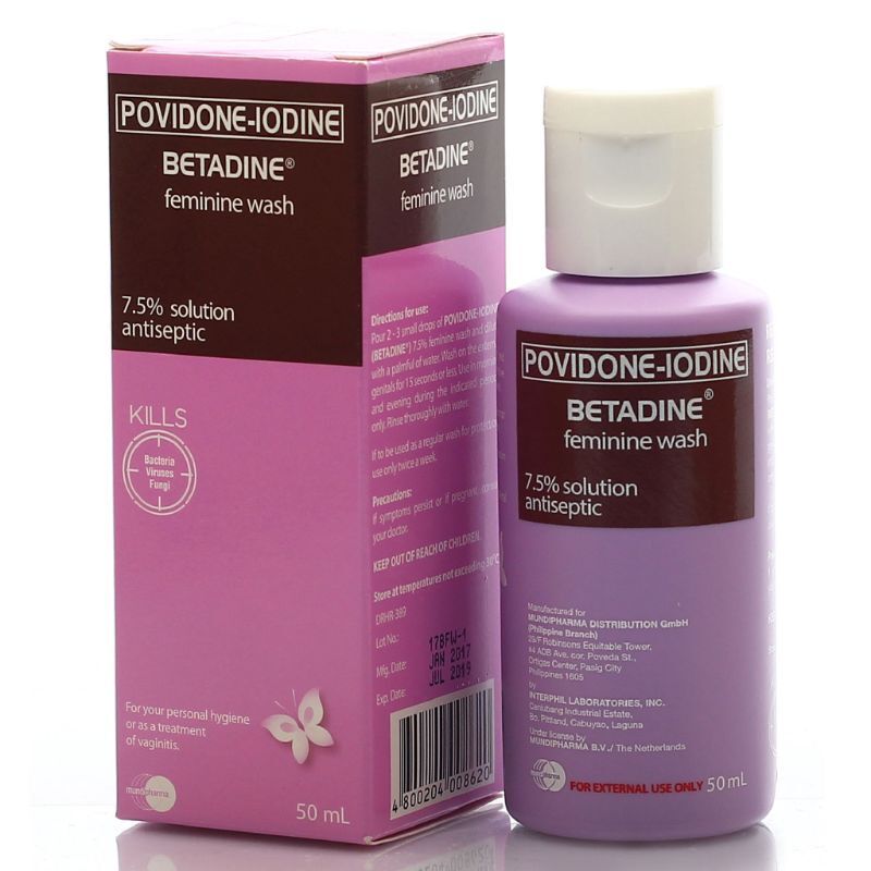 BETADINE (PovidoneIodine) Feminine wash 50ml Lazada PH