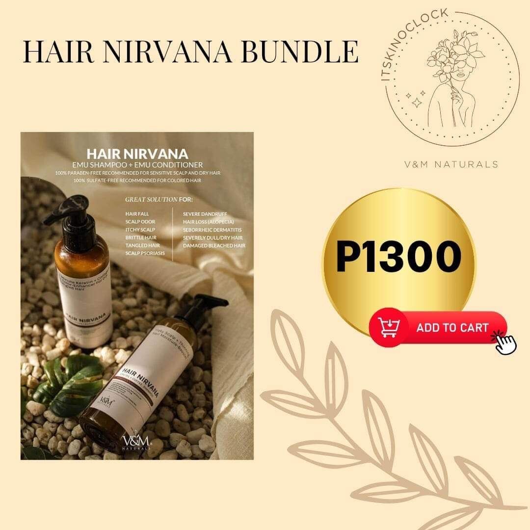 HAIR NIRVANA Hair Care Bundle Lazada PH