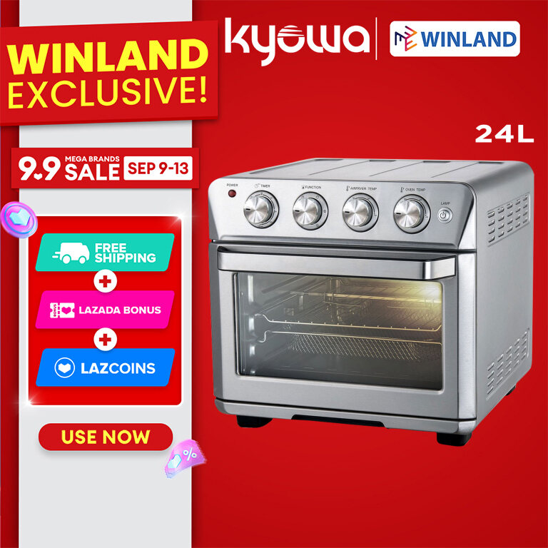 Kyowa Winland 6 Function Air Fryer Oven with Rotisserie