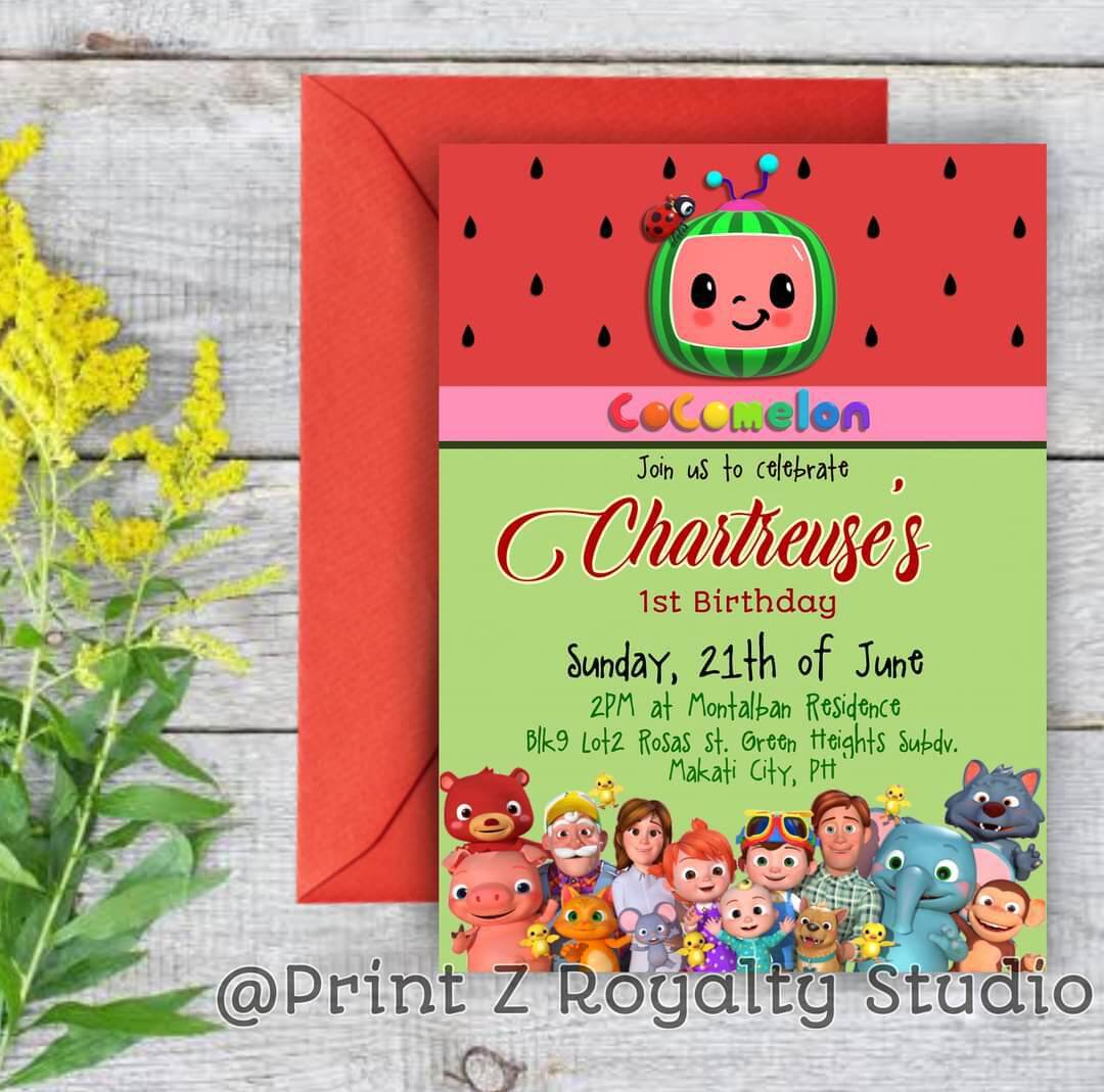 BIRTHDAY/CHRISTENING INVITATION CARD ubicaciondepersonas