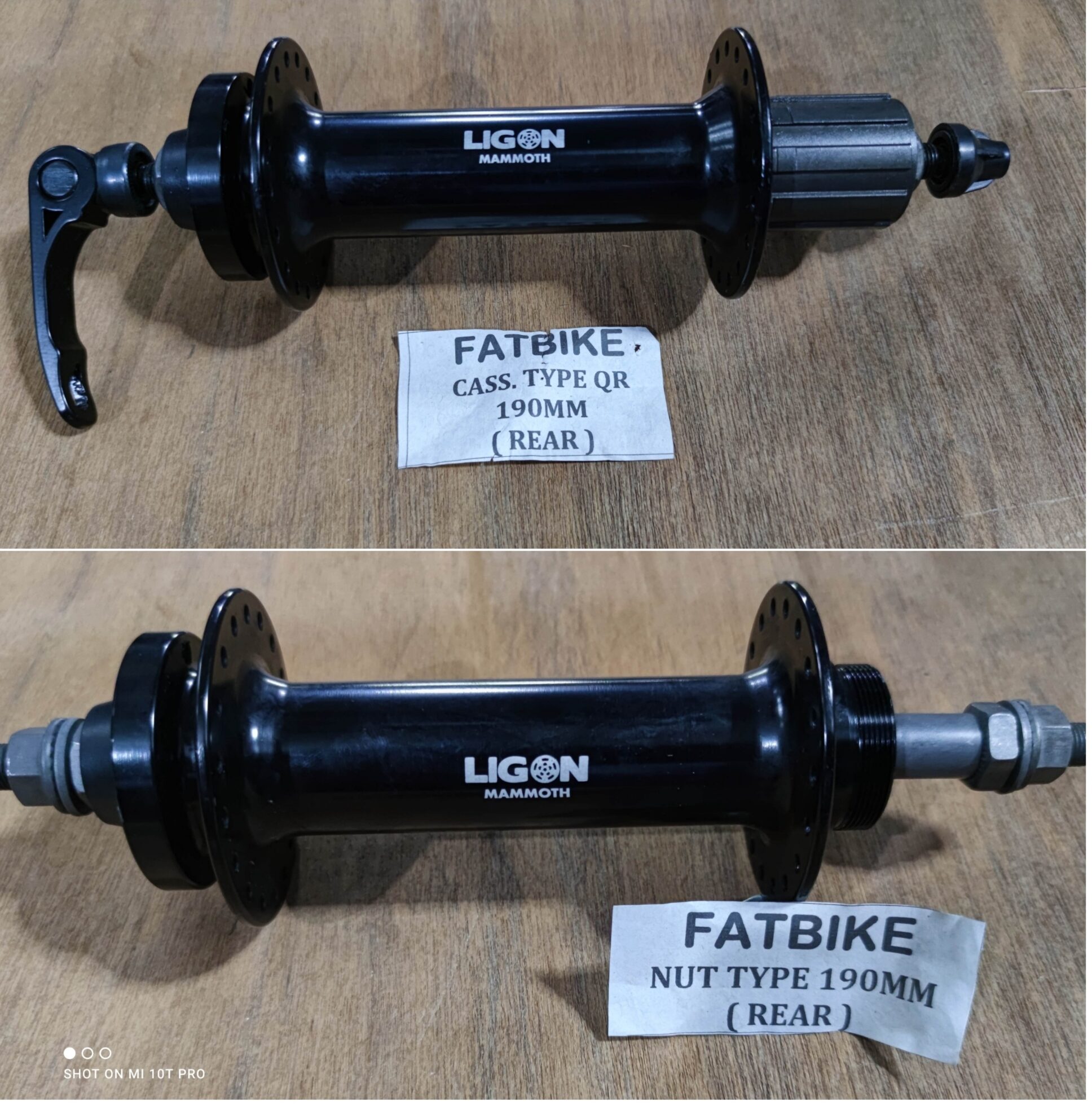 190mm qr best sale rear hub