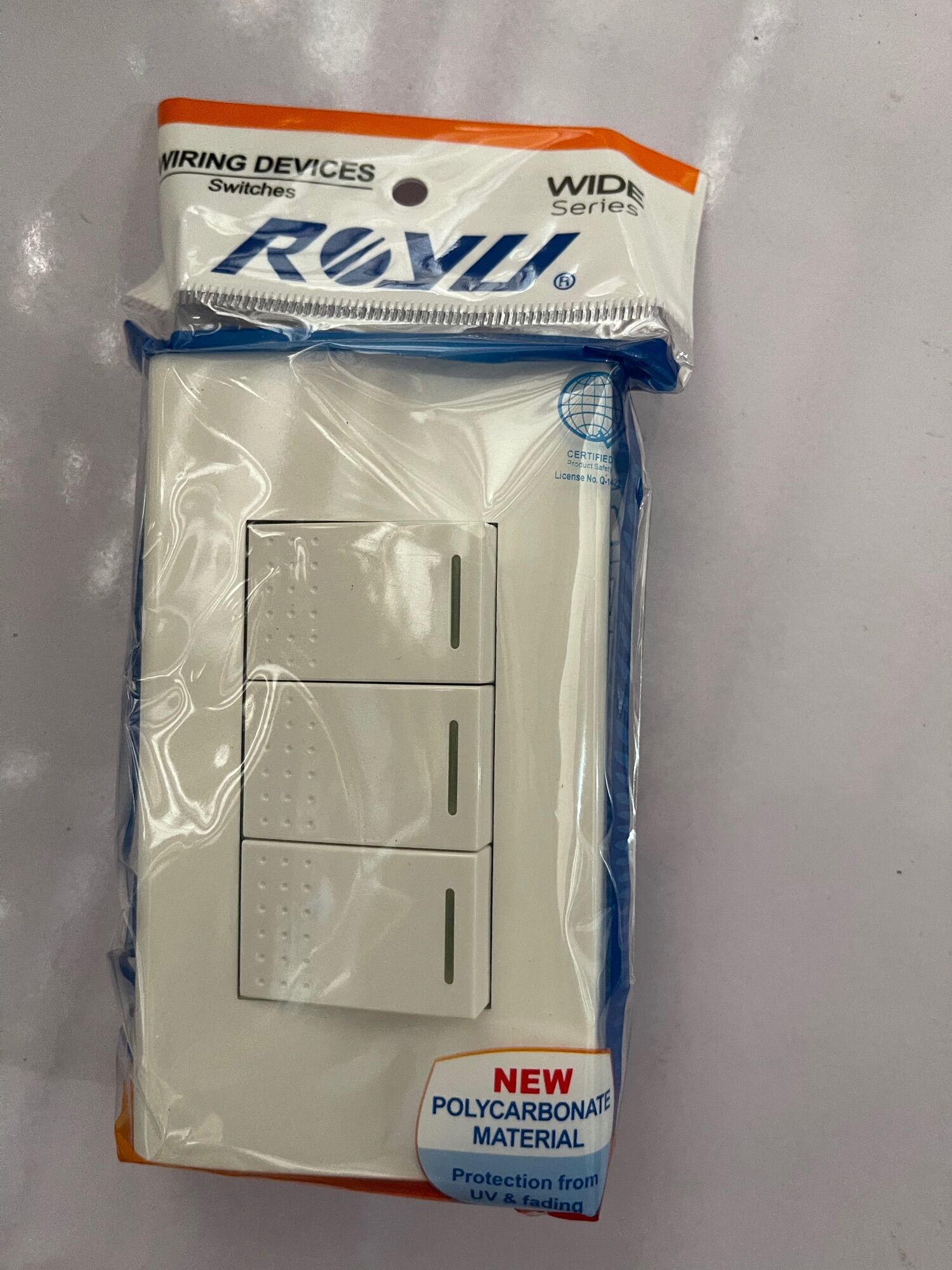 ROYU wide series switch 1,2,3 gang | Lazada PH