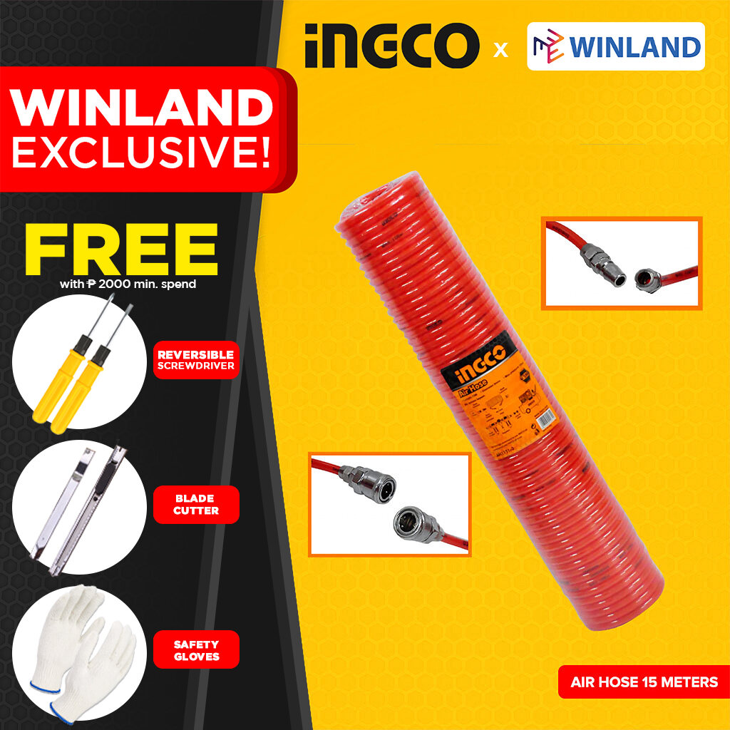 INGCO by Winland 15meters Air Hose 8mm AH1151-3 ING-HT | Lazada PH