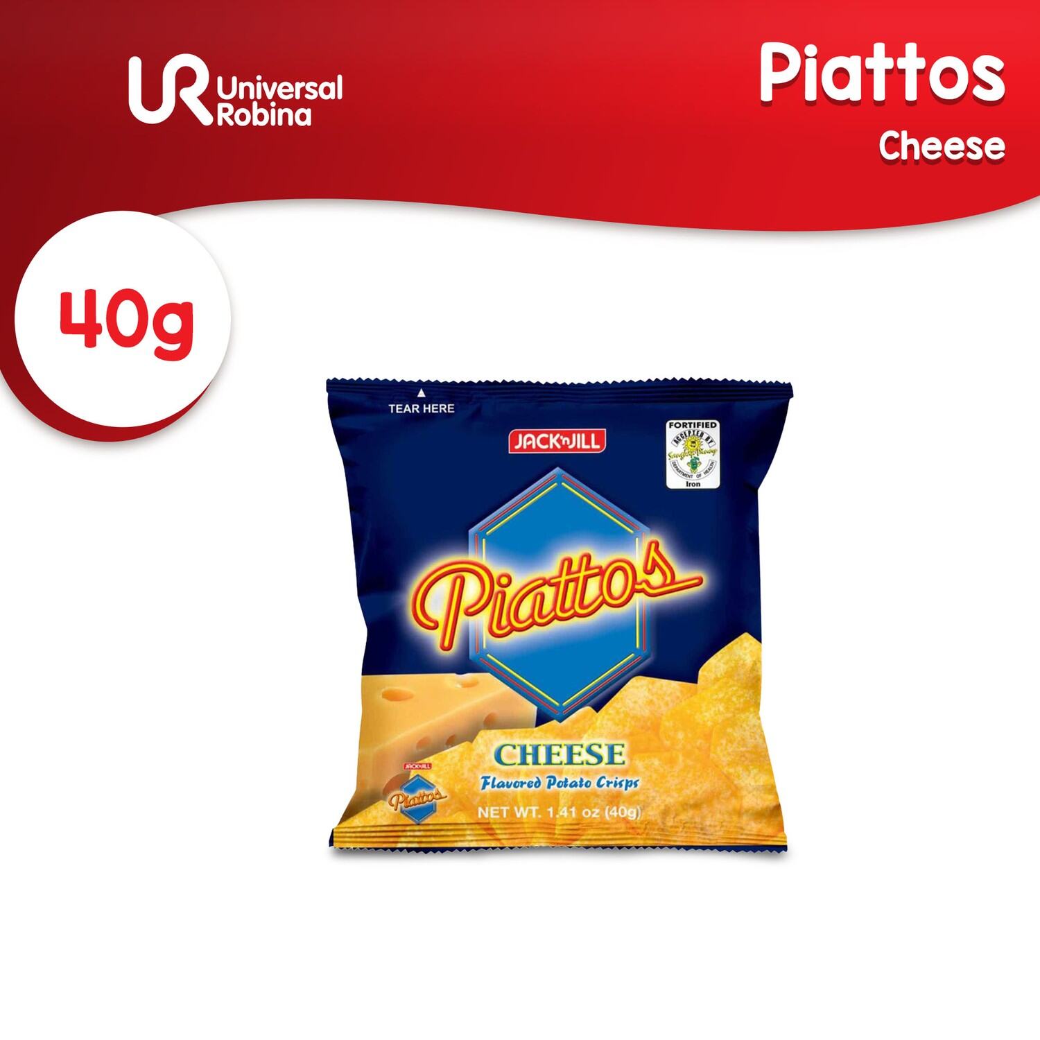 Piattos Cheese Flavored Potato Crisps 38g | Lazada PH