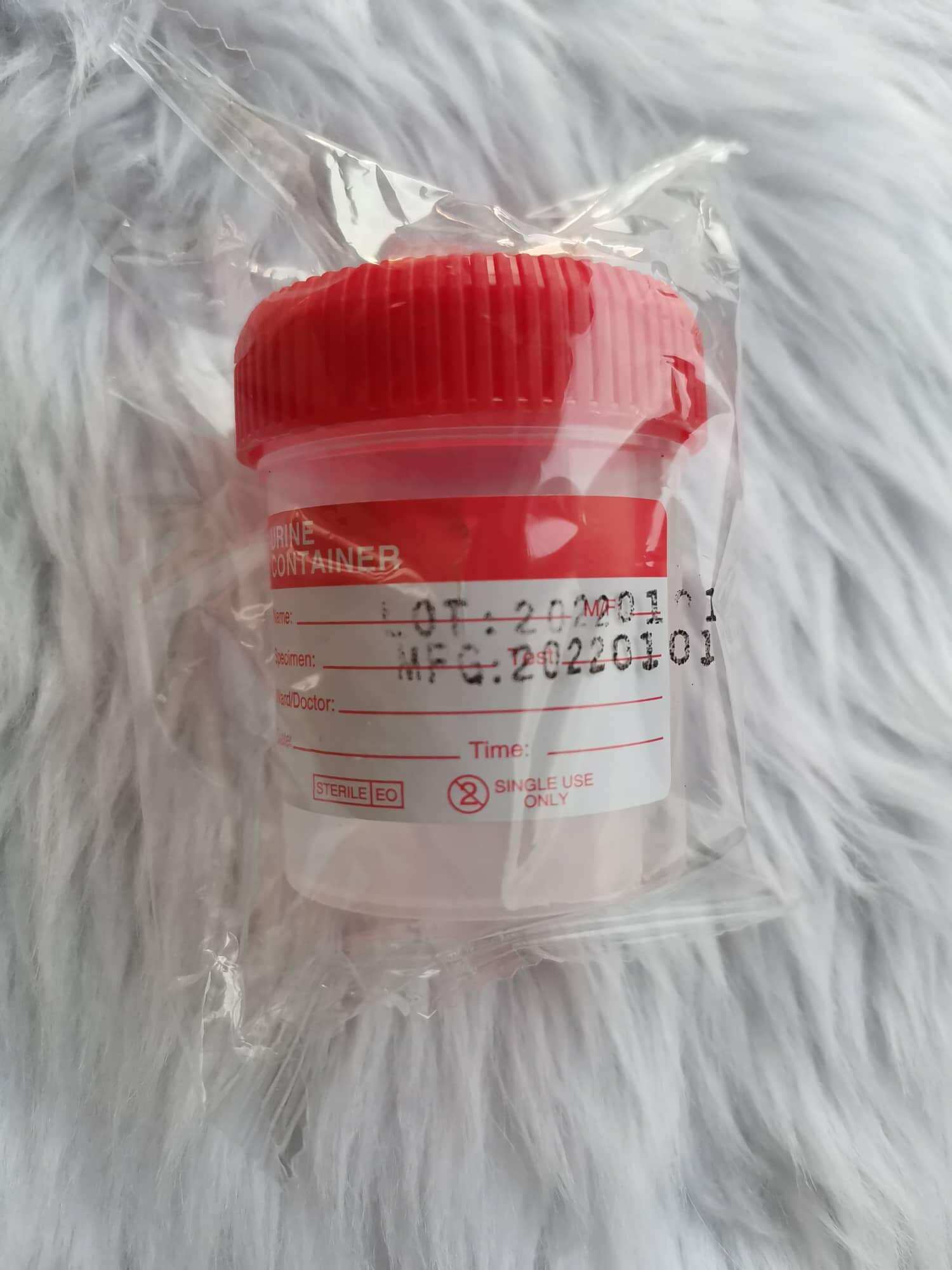 Sterile Urine Collection Container w/ Label (60ml) Lazada PH