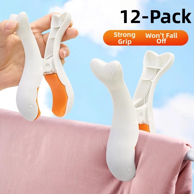 Wind Resistant Clothespin Platic Large Clips for Drying Quilts Presyo 715 Piso*Libreng Shipping