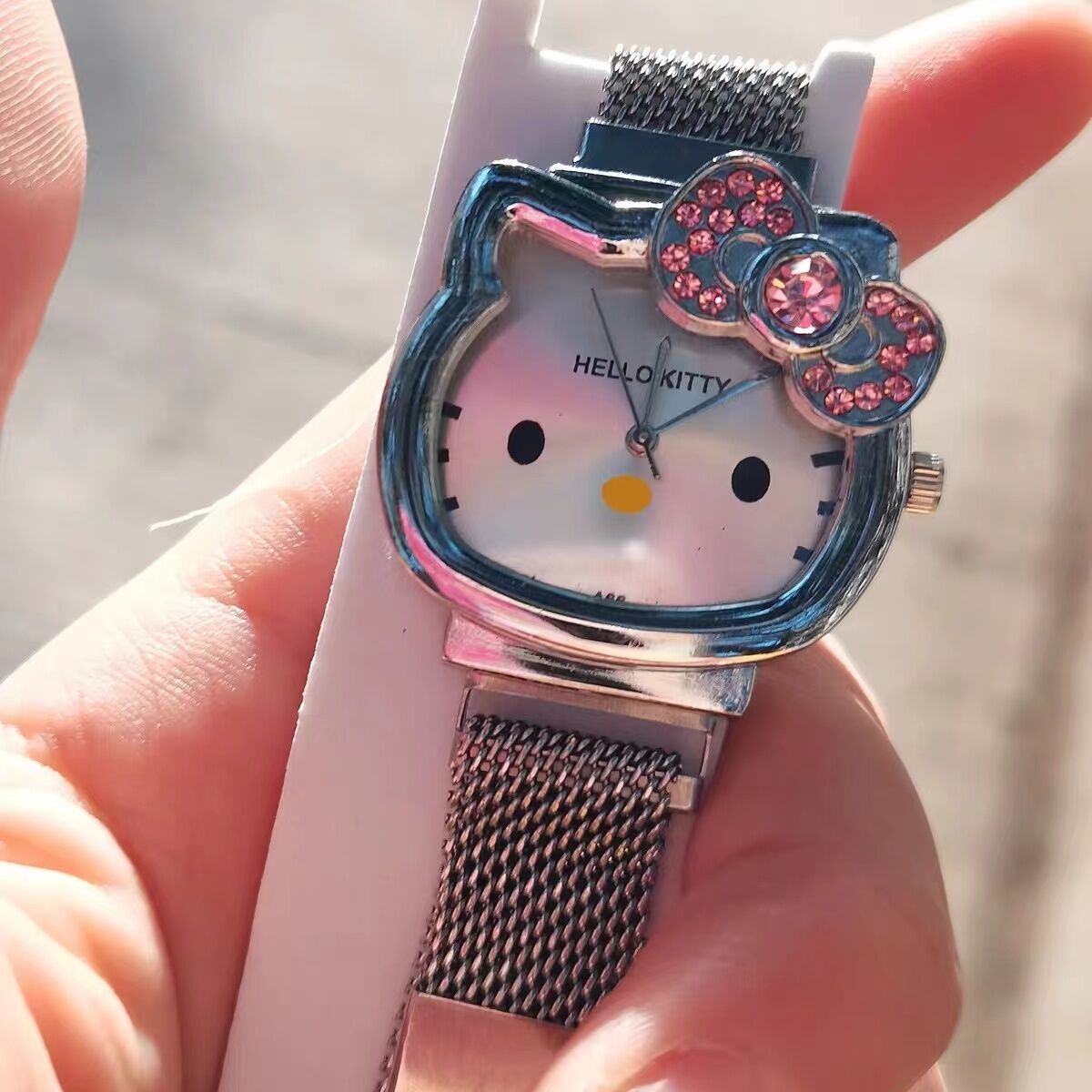 Accutime Kid's Hello Kitty Multi Silicone Watch 32mm - Macy's