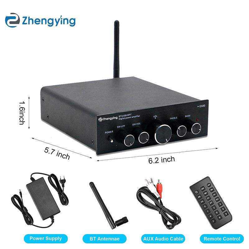 BONINGYU | High Fidelity Bluetooth 5.0 2.1 Channel Digital Amplifier