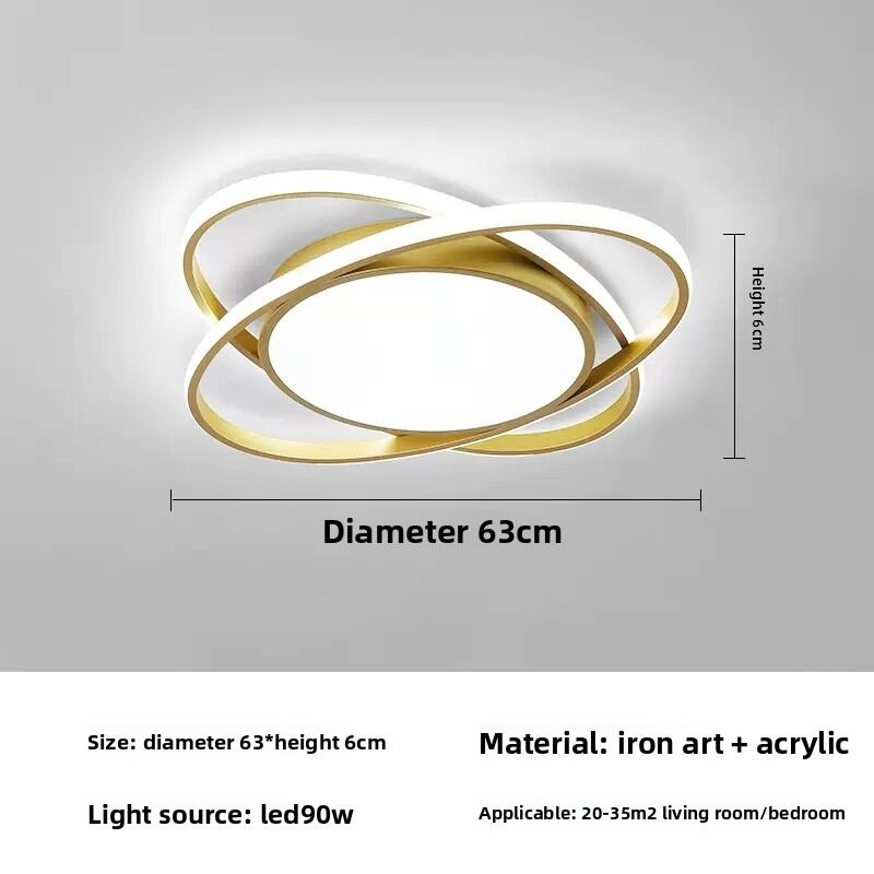 HONGJI | Remote Control Modern Simple LED Ceiling Light