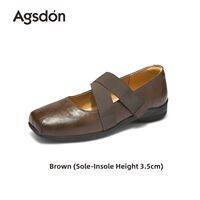 Agsdon | Summer Vintage Slip-On Mary Jane Flats Soft Bottom