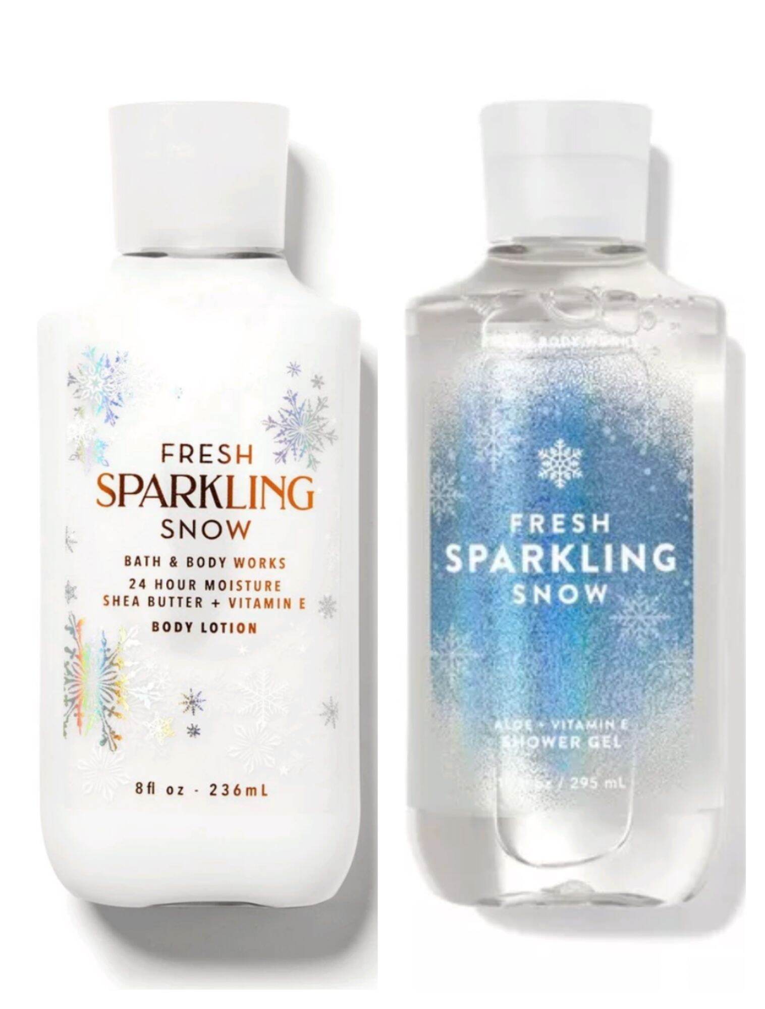 Bath and Body Works FRESH SPARKLING SNOW Shower Gel 295ml, Body