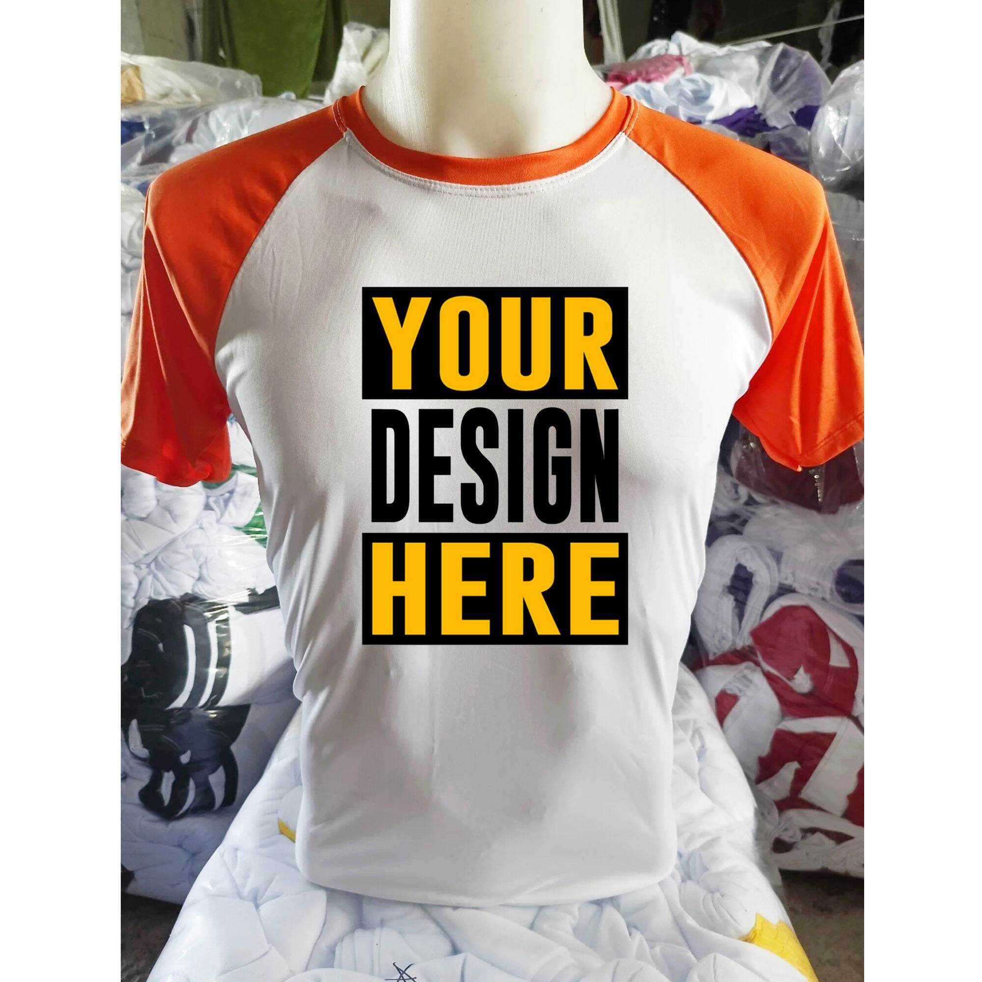 CUSTOMIZED/PERSONALIZED RAGLAN SHIRT SUBLIMATION PRINT UNISEX | Lazada PH