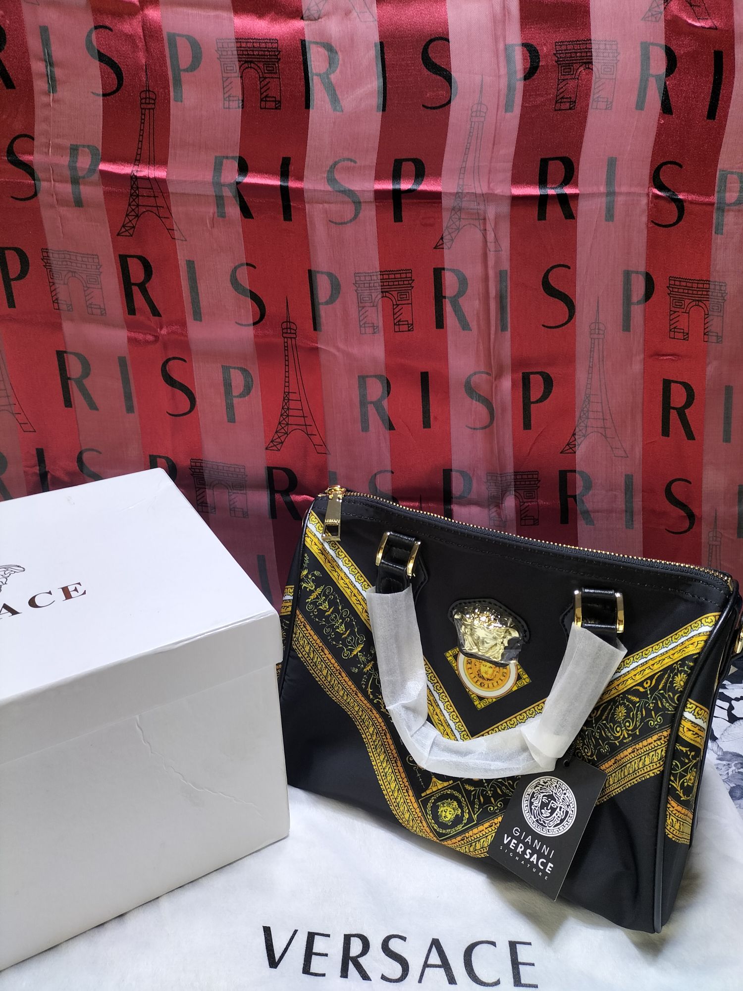 Gianni Versace Bag w/ box & dust bag