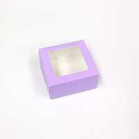 20 pcs. 4″ x 4″ x 2″ Pre-formed Box for Cookies Bars chocolatesetc.PF442