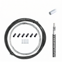 Jagwire Bicycle Shifting Cable Tube Set 4mm Oil Zinc Plated Steel Inner Wire for Road Mountain Foldable Bike Accessories