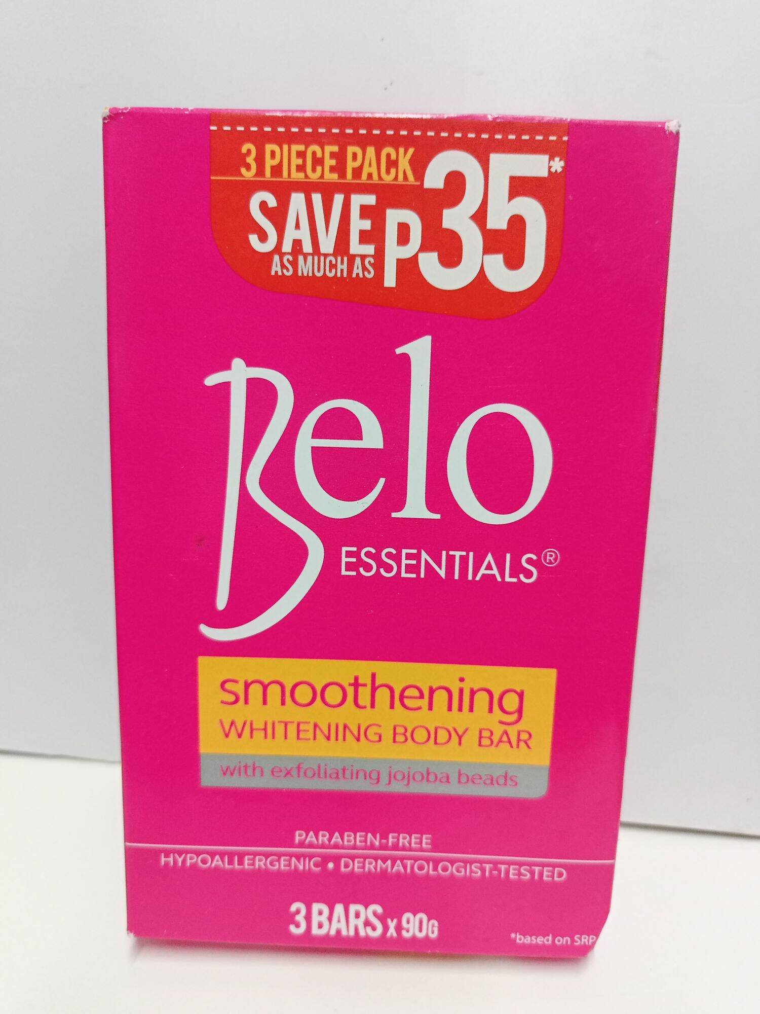 BELO essential smoothing whitening bar soap 90gx3