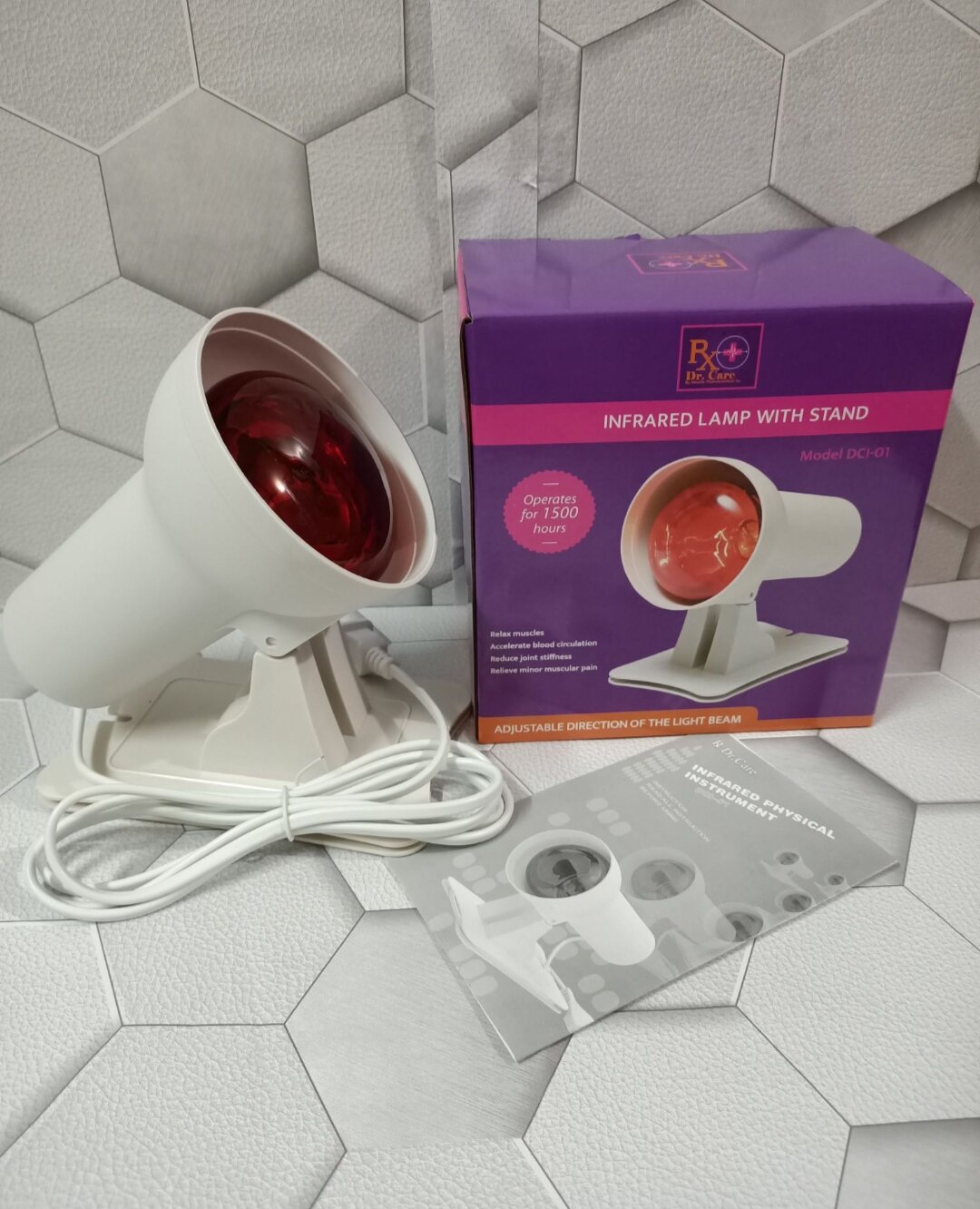 Infrared Lamp With Stand / Therapy Heat Lamp Lazada PH