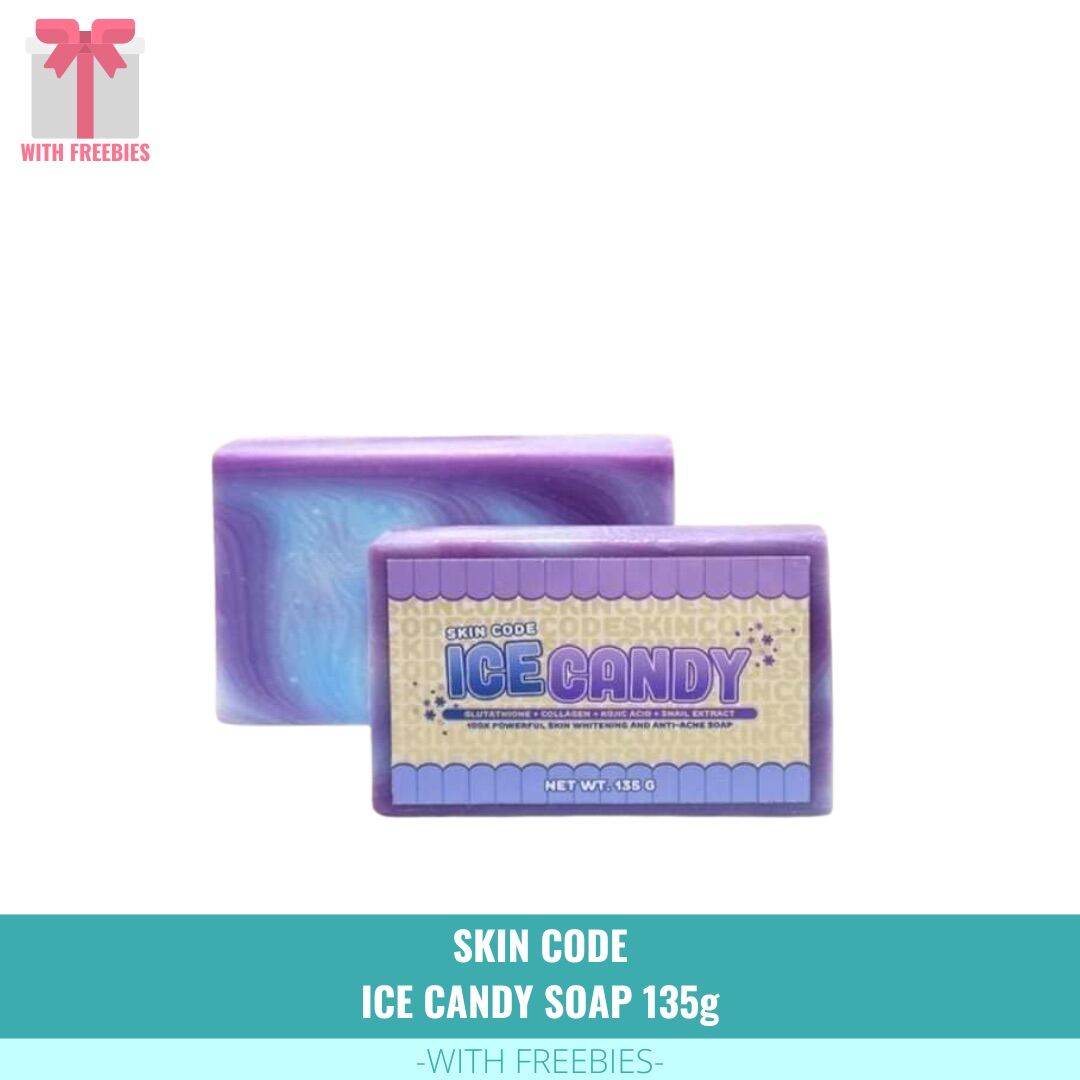 Skin Code Ice Candy Whitening and Antiacne Soap 135grams Lazada PH