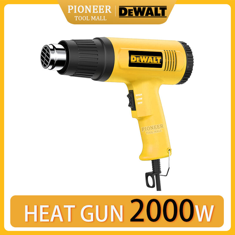 DeWALT Heat Gun 2000W for heat shrink film, PVC Bender