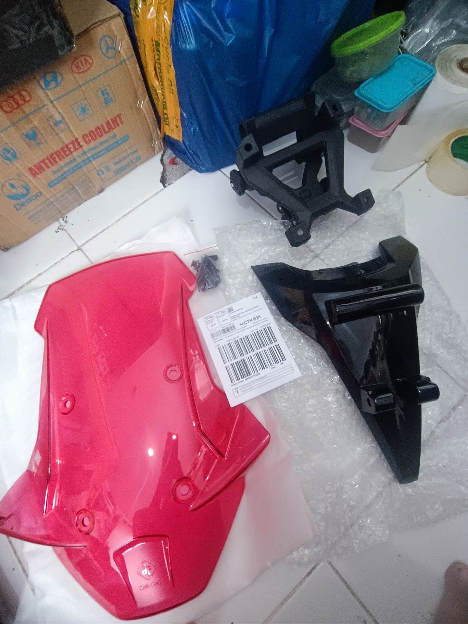 Honda Click Game Changer V2 , V1, Airblade Zhipat Windshield/Visor