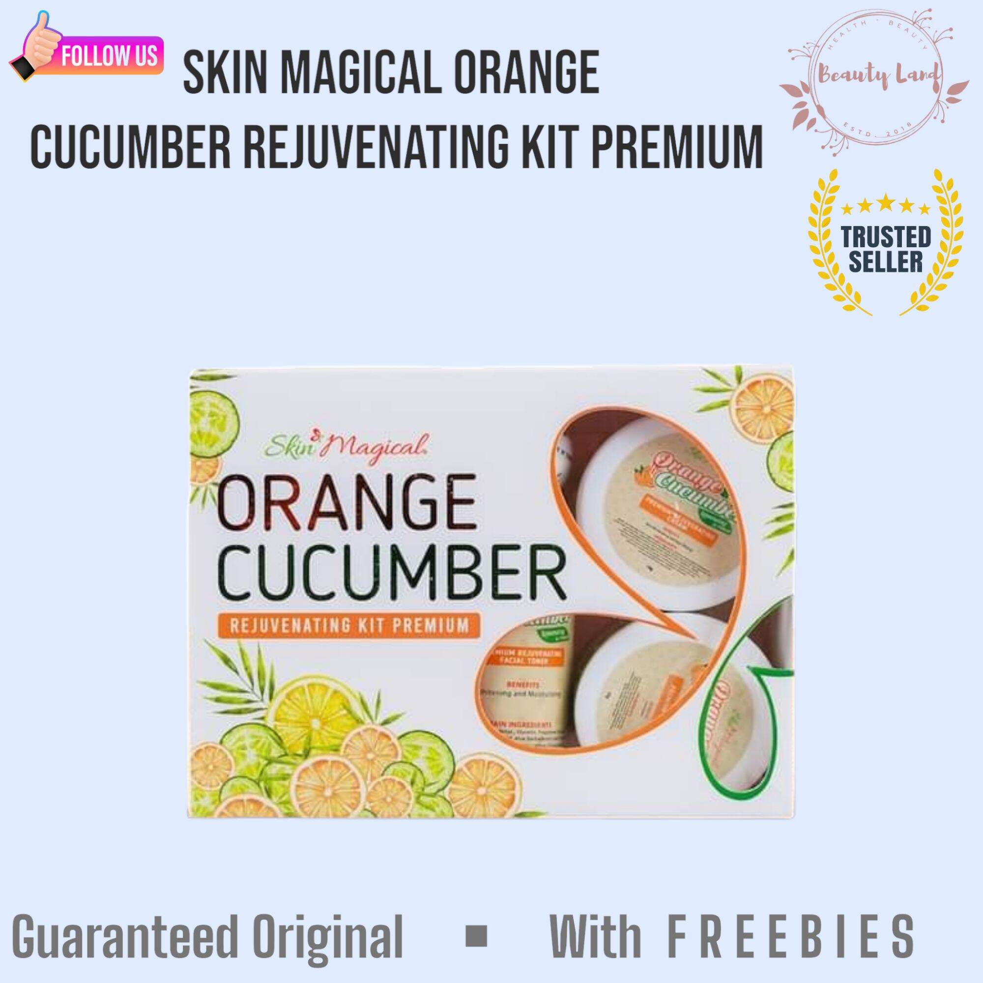 Skin Magical Orange Cucumber  Premium Rejuvenating Set