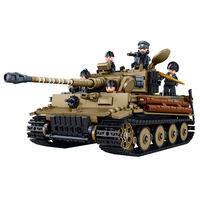 Sluban | WWII German Tiger Heavy Tank Assembly Block Set